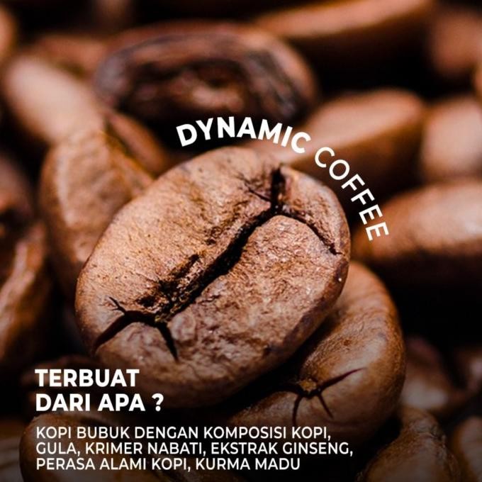 

Grosir Kopi Dynamic Original Isi 10 Sachet - Dinamik Premium Rasa Gula Aren-Kurma-Madu - Kopii Pria Dan Wanita - Coffee, Honey, Bubuk, Air, Minuman, Serbuk, Susu