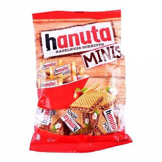 

Murah Ferrero Hanuta Wafer Minis 200Gr - Hanuta Wafer Mini Made In Germany