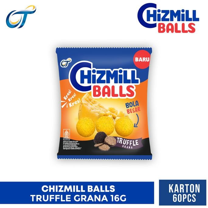

Sale Chizmill Balls Truffle Grana 16Gr - [1 Karton Isi 60 Pcs]