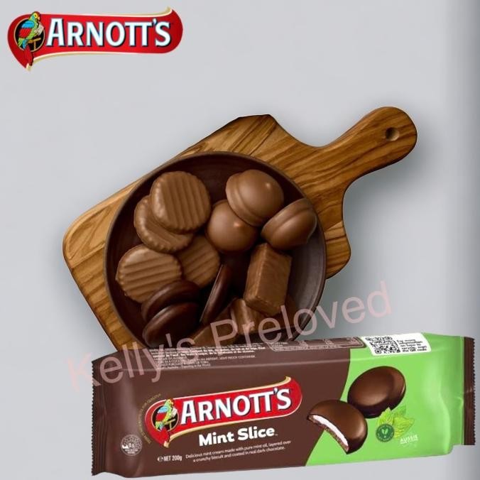 

Promo Arnott'S Mint Slice Chocolate Biscuit 200Gr | Arnotts Australia
