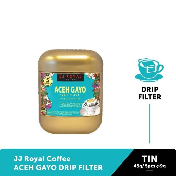 

Sale Jj Royal Coffee Aceh Gayo Drip Tin 45 Gr