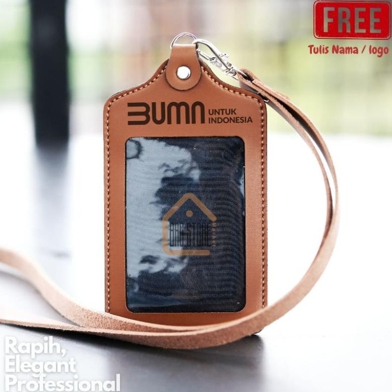 

ZX41 GF21 card holder tempat id card free tulis nama Viral Berkualitas
