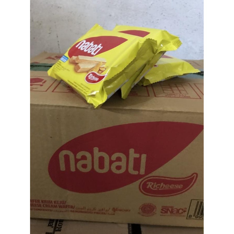 

Sale Nabati Richeese 50 Gram Wafer Keju 1 Dus Isi 60 Pcs