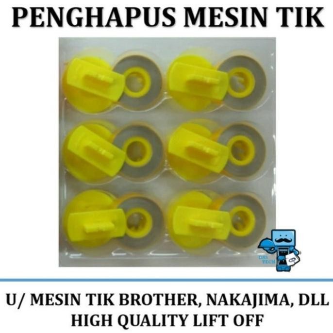

2er-54 dg-4 Correction Tape (Satuan/PC) / Pita Penghapus Mesin Ketik BROTHER & NAKAJIMA Murah Terlaris