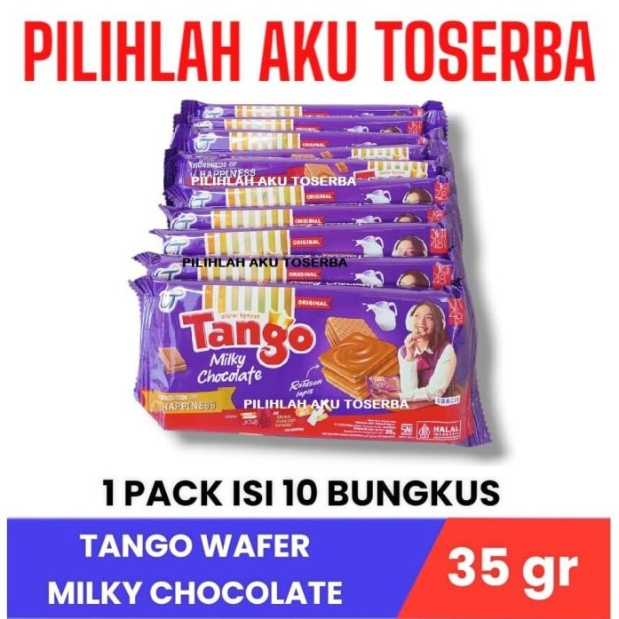 

Promo Tango Wafer Milky Chocolate 35 Gr - ( Harga 1 Dus Isi 6 Pack )