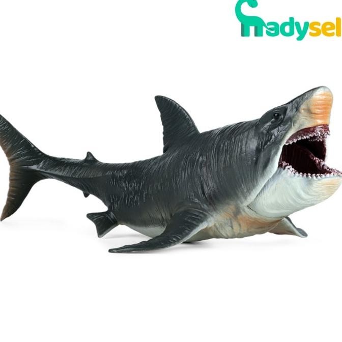 MAINAN IKAN HIU MEGALODON / FIGURE MEGALODON