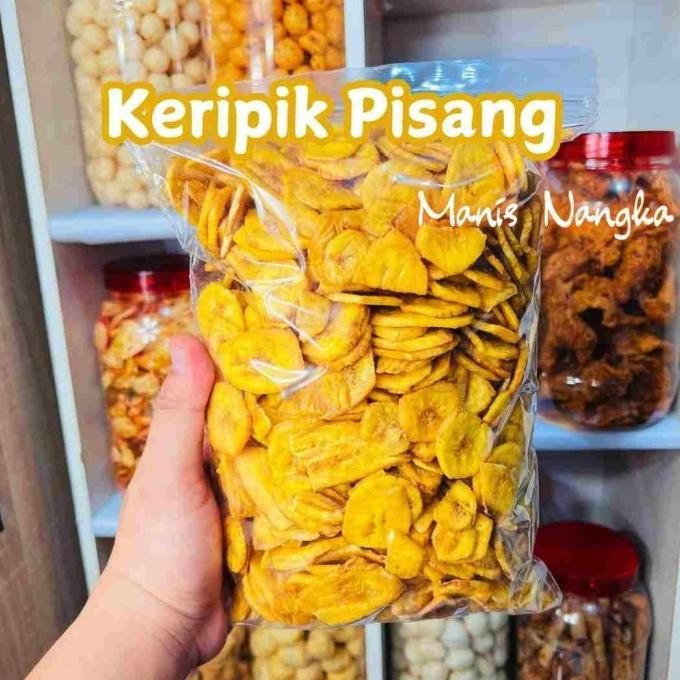 

Grosir Keripik Pisang Manis 500 Gr / Pisang Manis / Pisang Coin / Pisang Koin / Pisang Nangka