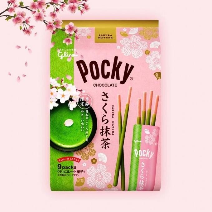 

Promo Glico Pocky Sakura Matcha Isi 9 Sachets Per Pack Limited Edition Pocky Jepang Japan Import