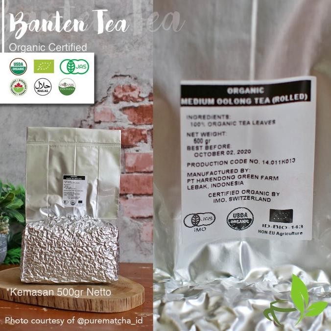 

Murah Banten Tea - Organic Medium Oolong Tea 500Gr Teh Oolong Harendong Indo