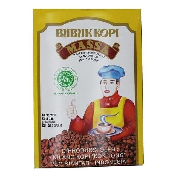 

Promo Kopi Massa Kok Tong Pematang Siantar 500Gr Bubuk Halus