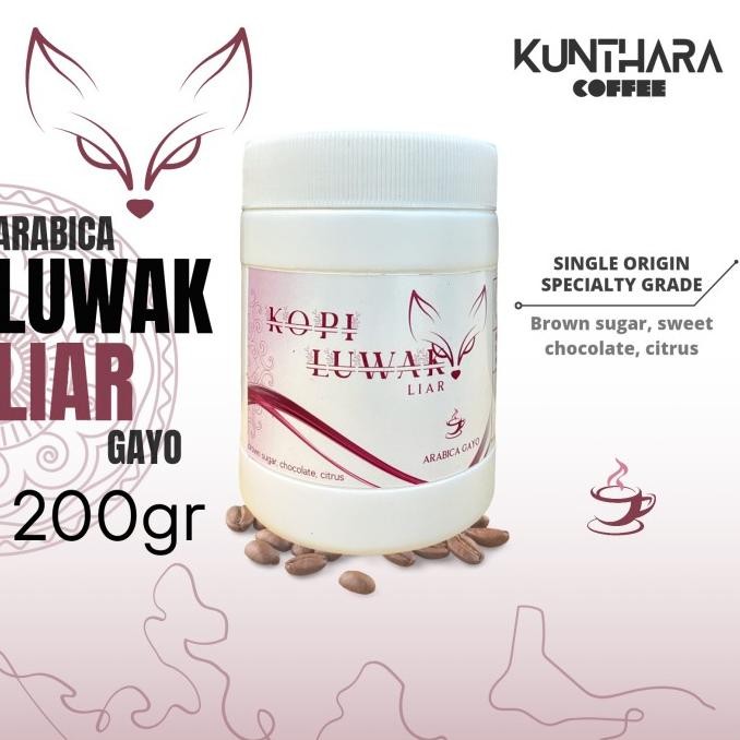 

Murah Kopi Luwak Arabica Gayo - 200Gr I Biji/Bubuk
