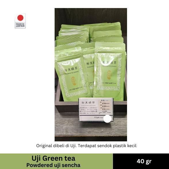 

Sale Ito Kyuemon Powdered Uji Green Tea (Uji Sencha)/Teh Hijau Uji Bubuk - Original Asli Jepang/Made In Japan