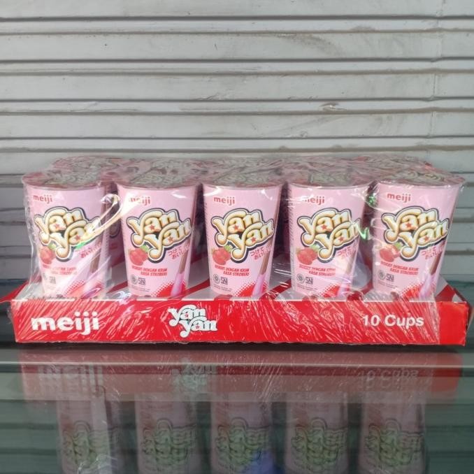 

Promo Meiji Yan Yan 30 Gramx 10 Cups (Rasa Strawberry Dan Coklat)
