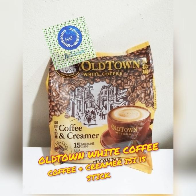 

Promo Oldtown White Coffee 2 In 1 Coffee & Creamer Isi 15 Stick