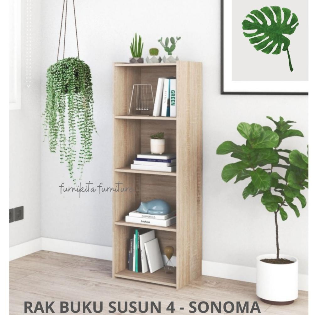 RAK SERBAGUNA KAYU MINIMALIS / LEMARI SERBAGUNA / RAK HELM / RAK JILBAB / RAK BUKU