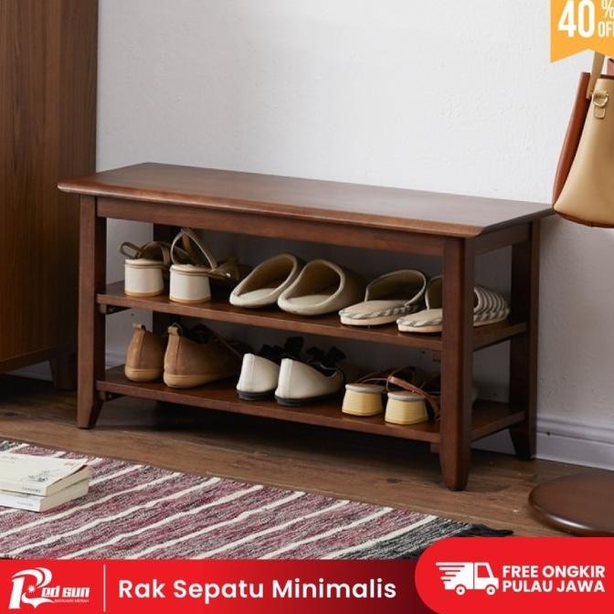 rak sepatu / rak sepatu kayu / rak sepatu minimalis / rak sepatu tutup