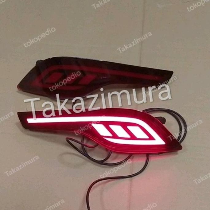 LED LAMPU REFLEKTOR BEMPER BELAKANG MOBIL ALL NEW CRV TURBO 2018-2020 2904T
