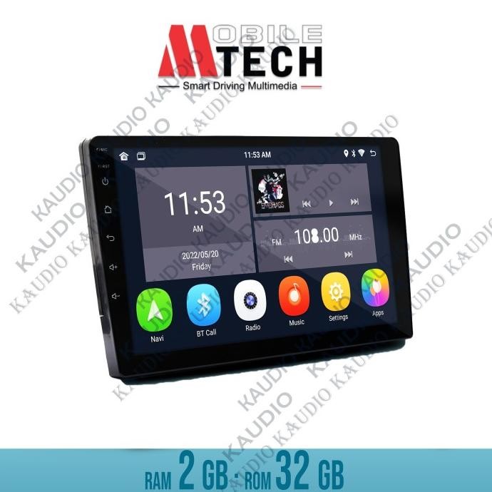 * Mtech Head Unit Android Universal Mobil Mm-8803 Bbe 2/32 Gb *