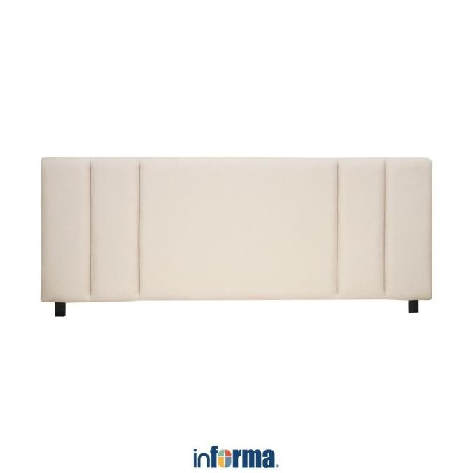 Terlaris Informa 160X200 Cm Lynn Headboard Tempat Tidur - Krem Ready Stok