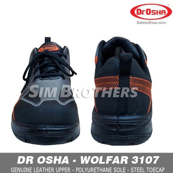 Diskon Dr Osha Wolfar Lace Up 3107 Sepatu Safety Shoes Original