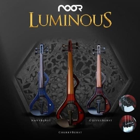 Terlaris Biola / Violin Elektrik Noor Luminous Ready Stok