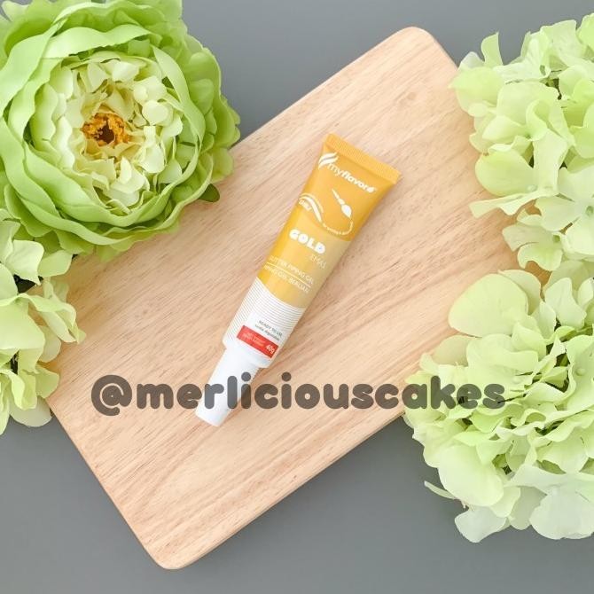 

Produk Baru!! My Flavor Gold Glitter Piping Gel Tulisan Cake Kue 40 Gram