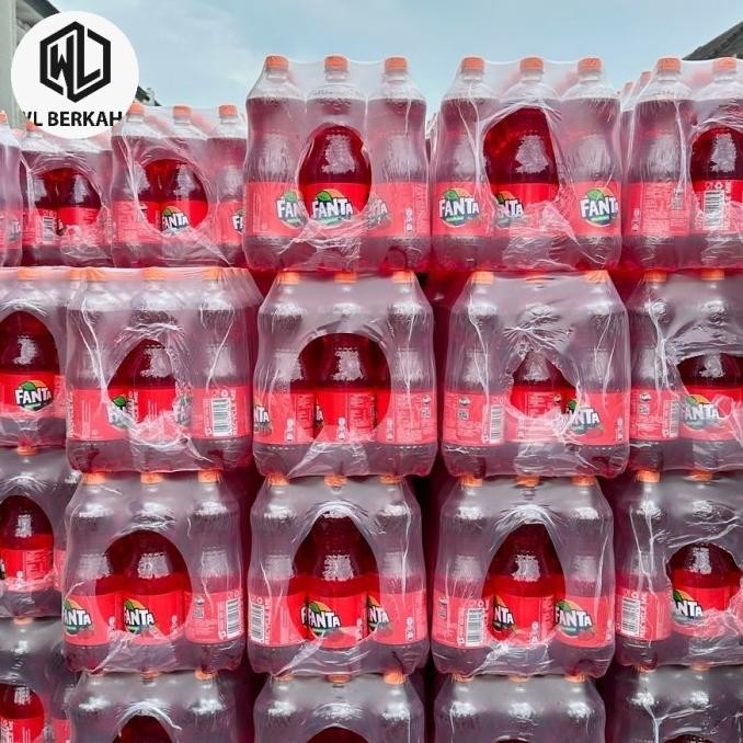 Soft Drink Fanta 1 Liter 1/ 1 Krat 12 Botol
