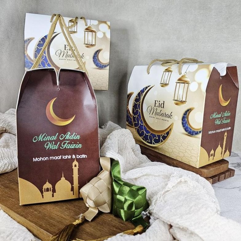 

[ isi 10/20 pcs ] Kotak Hampers Lebaran/Kotak Hampers/Paperbag edisi Lebaran