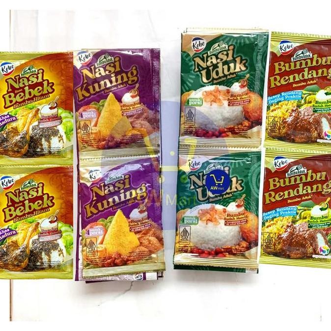 

KOBE BUMBU ADUK NASI UDUK DAN NASI KUNING RENCENG ISI ( 10 SACHET X 15 GRAM ) - KOBE BUMBU INSTAN NASI UDUK DAN NASI KUNING RENCENG ISI 10 SACHET nUg