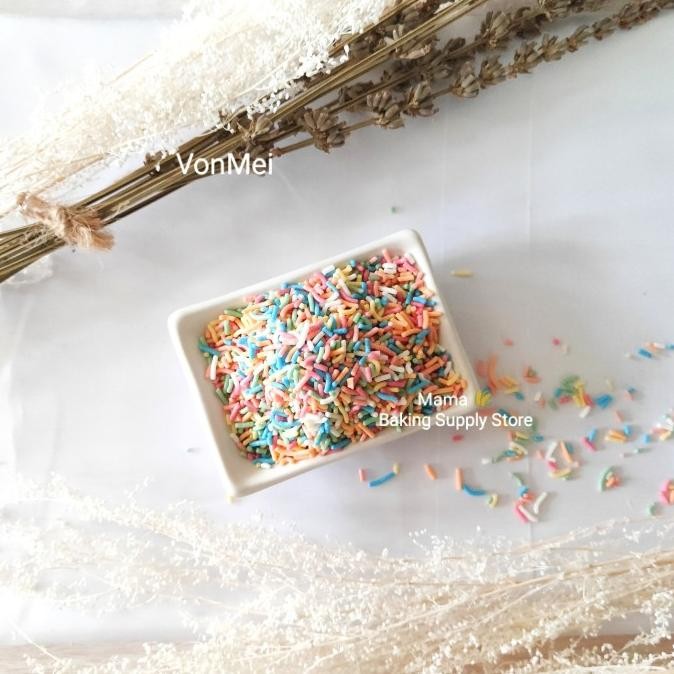 

Sprinkle Cup Cake Kue Mesis Warna Warni Good Quality 200 gr nUg