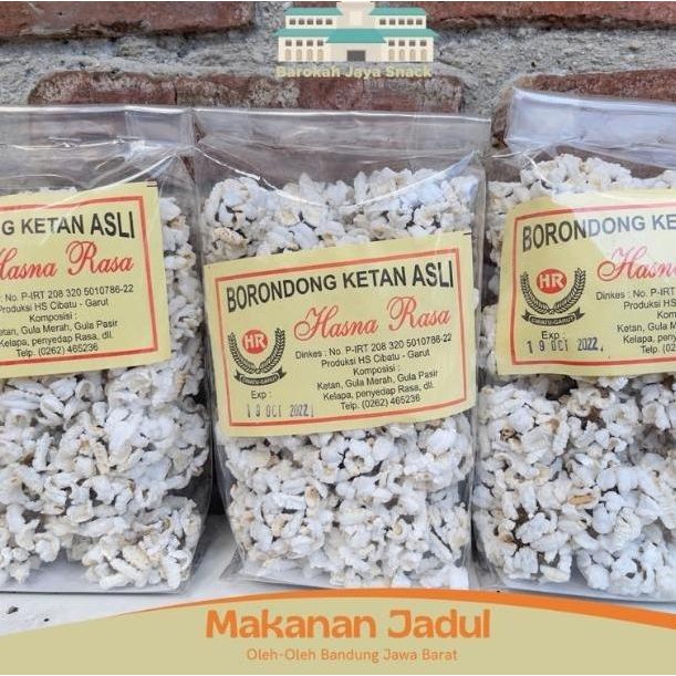 

borondong ketan oleh oleh bandung nUg