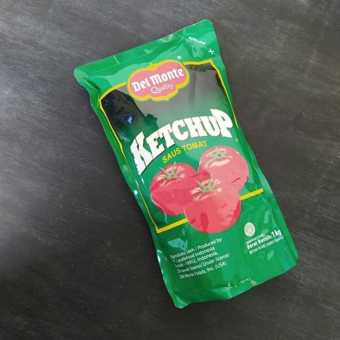 

Delmonte Saus Ketchup Saos Tomat Pouch 1 Kg nUg