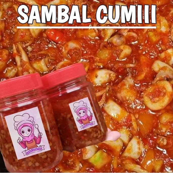 

[150 gram] Sambal Cumi Bunda Alfi Food Makanan Instan nUg