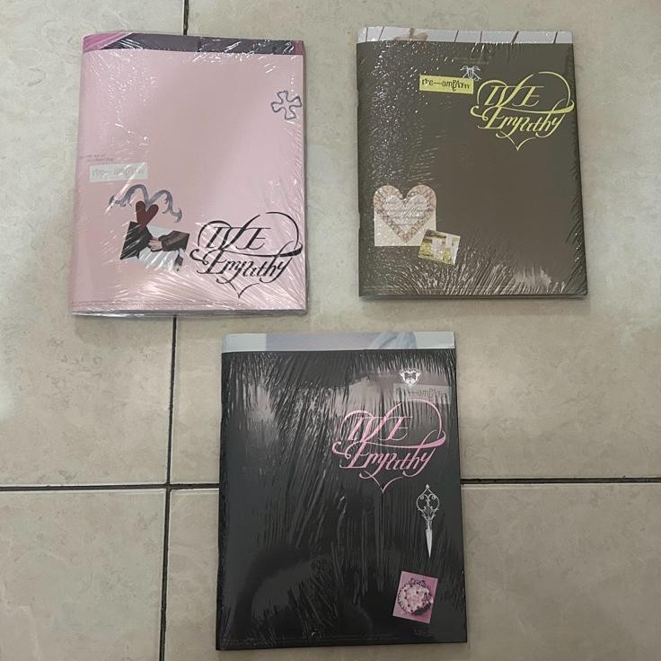 Ready To Album Ealed Ive Empathy The 3Rd Ep Egel Teregel Pob Pre Order Benefit Photocard Pc Poca Mae