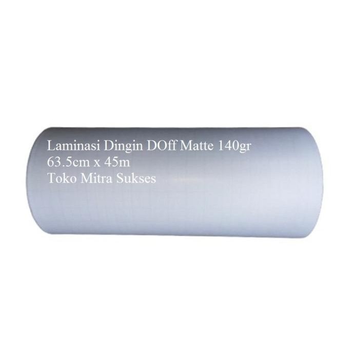 Laminasi Dingin Doff Kulit Jeruk 63.5cm x 45m x 140gr