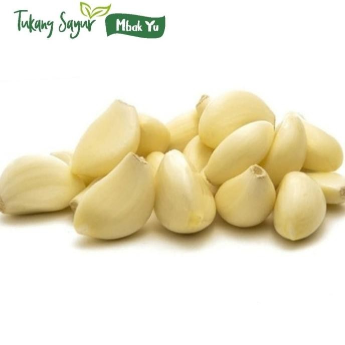 

bawang putih kupas 250gr nUg