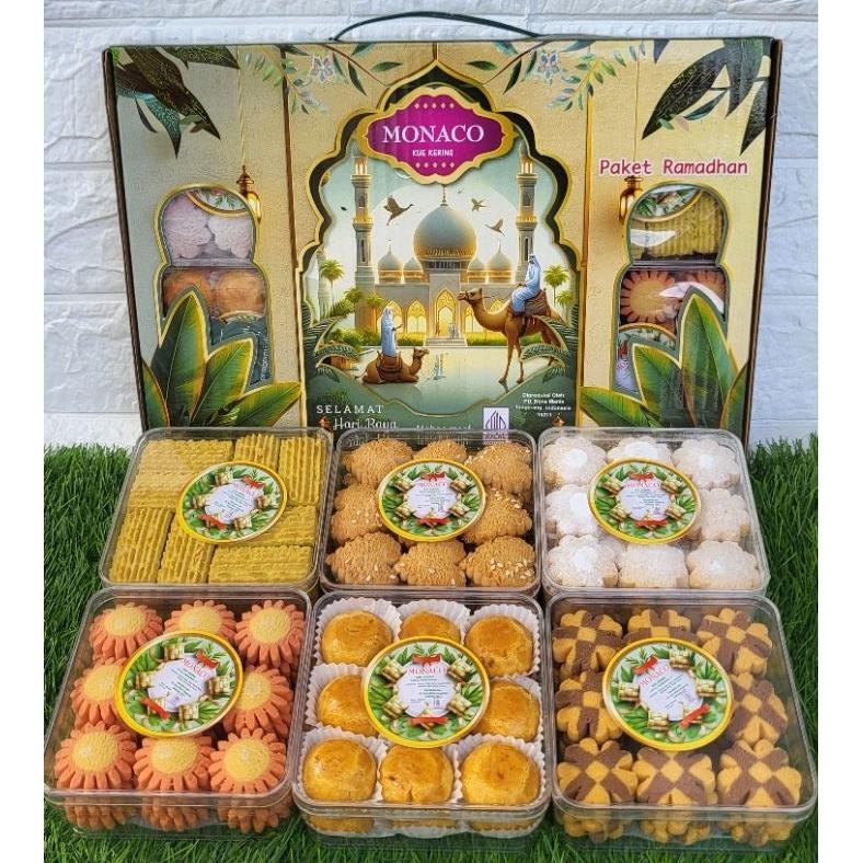 

Kue Kering Monaco - parcel kue lebaran - kue kering