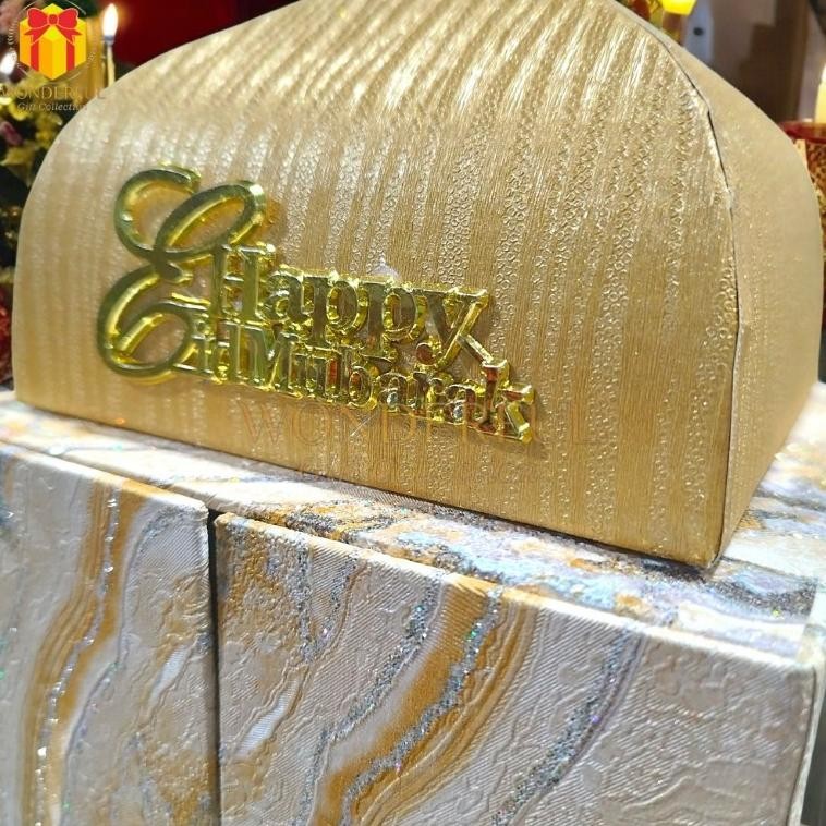 

HARDBOX HAMPERS LEBARAN KUBAH LEMARI 15x15x31 RMD-KBH-LEM