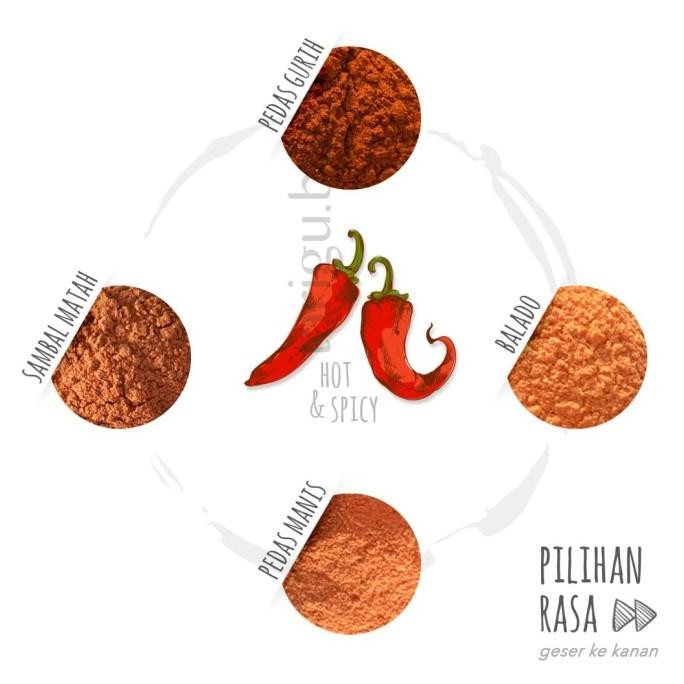 

BUMBU PEDAS TABUR ANEKA RASA 100GR - BUBUK TABUR GURIH BUMBU MAKARONI nUg