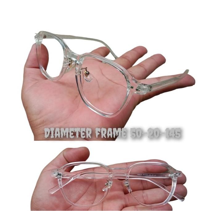 new kacamata bening frame clear kacamata wanita paket lensa minus