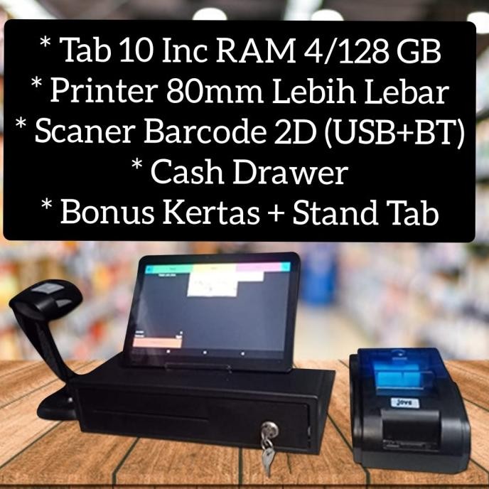 Paket Mesin Kasir Android Aplikasi Retail/Toko
