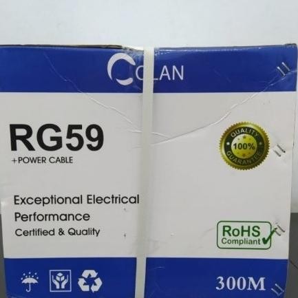 Murah Kabel Cctv Rg59+Power/Kabel Cctv Rg59 Colan 300M