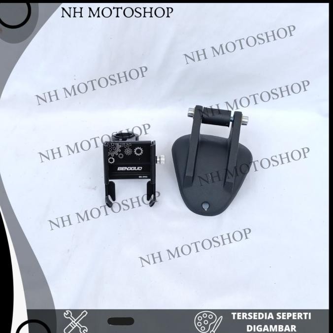 Produk PAKET HOLDER GPS NMAX TURBO NMAX NEO S NMAX NEW 2024 PHONE HOLDER BG ALUMUNIUM STANG MOTOR BR