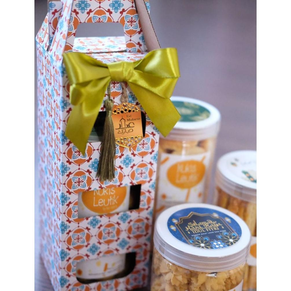 

Hampers Lebaran Mozaik / Hampers Idul Fitri / Hampers Lebaran Ekonomis /Hampers Lebaran Kue Kering