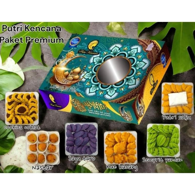 

PAKET KUE LEBARAN MURAH/HAMPERS LEBARAN/KUE KERING LEBARAN/PARCEL LEBARAN PUTRI KENCANA BERKUALITAS