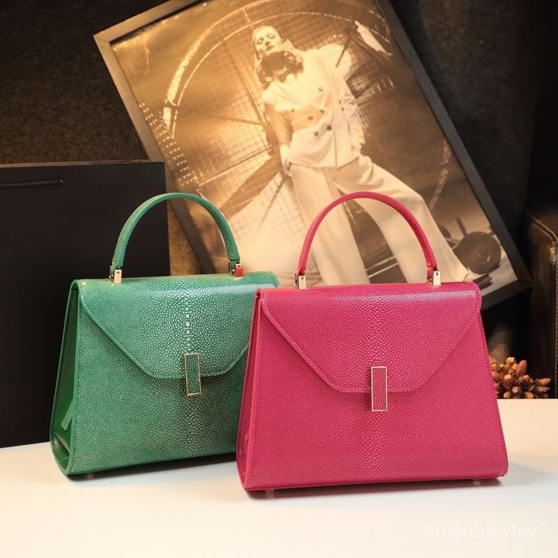 Tas Bahu Tunggal Tas Tangan Mutiara Ikan Tas Selempang Wanita Tas Kulit Asli Tas Kelly Tas Putri Dia