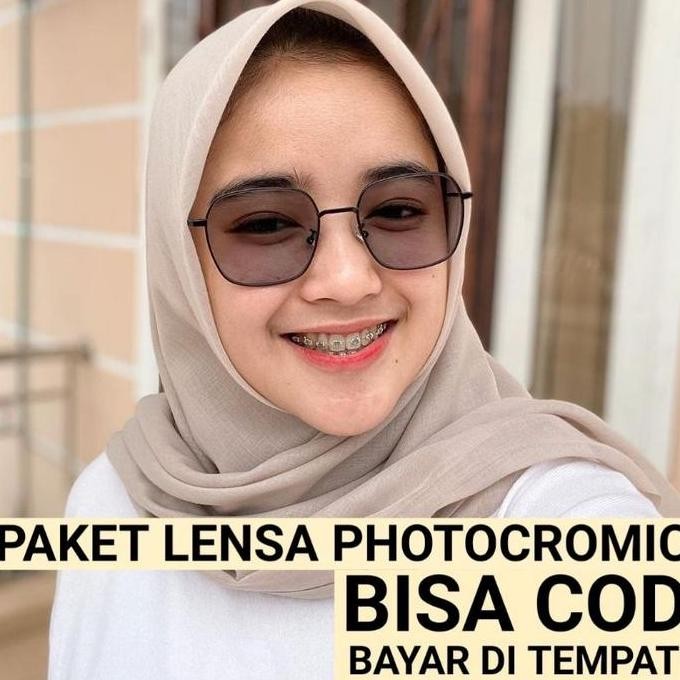 new kacamata lensa photocromic kode 1318