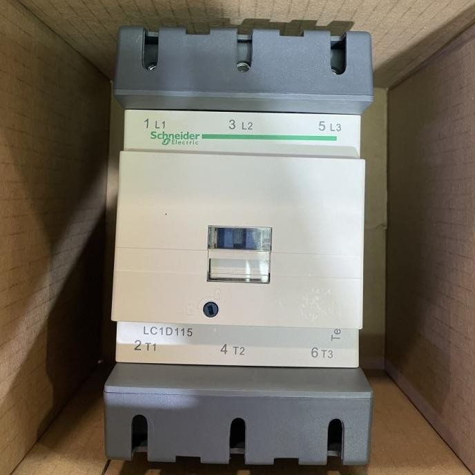 Schneider Magnetic Contactor Kontaktor Lc1D115 Lcid115 Lc1D-115 115A New Stok