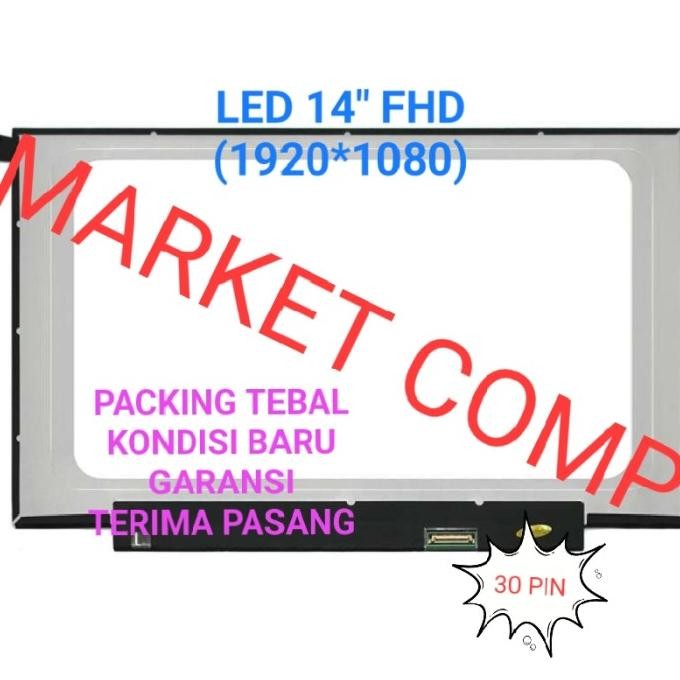 Layar Led Lcd Asus Vivobook 14 A1400 A1400E A1400Ea A1400K A1400Ka A1400Ea-Fhd323 A1400Ea-Fhd7524 A1