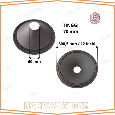 Daun Kertas Speaker 12 Inchi Daun Speaker Fullrange Daun Spiker